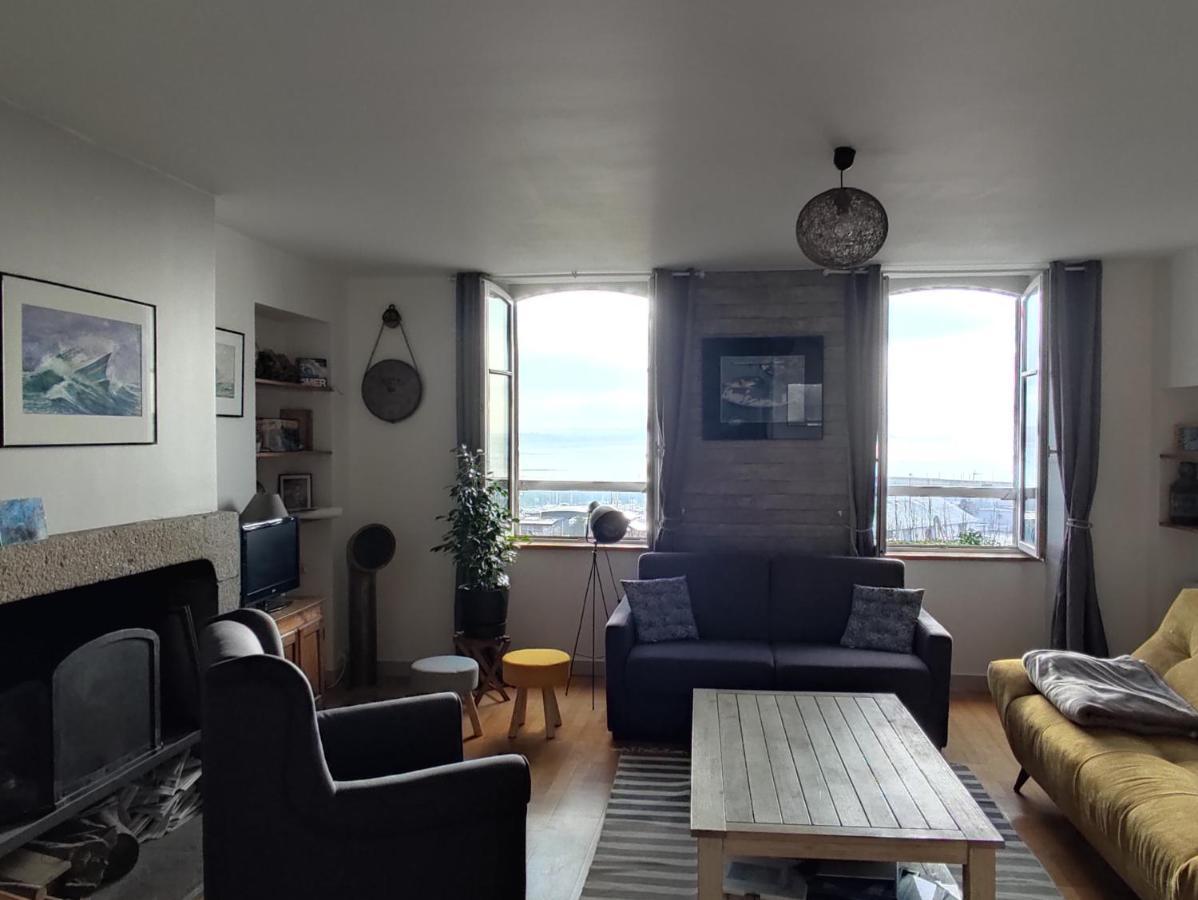 La Maison De L'Amiral Vue Sur Mer A Granville Exteriér fotografie